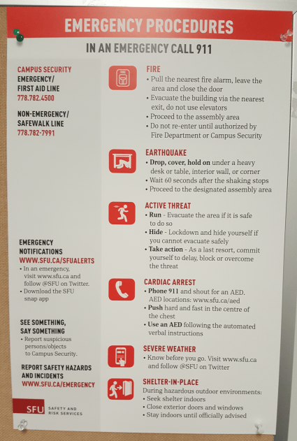 SFU Emergency